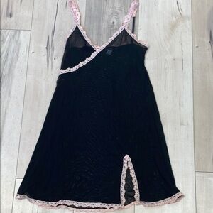 Cosabella Black Sheer Nightgown, size medium.